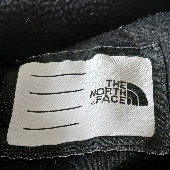 The North Face Bomber Jacket Youth Sz Large Black Fleece Camouflage School - Picture 12 of 13